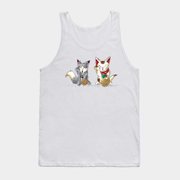 Beckoning Buddies Tank Top by KristenOKeefeArt